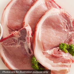 Dingley Dell Pork Cutlets F/T Rind On