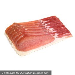 Smoked Back Bacon Juniper Dry Cure Sliced Smoked Back Bacon Juniper Dry Cure Sliced